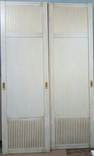 Двери для шкафа купе с фрезеровкой Тольятти